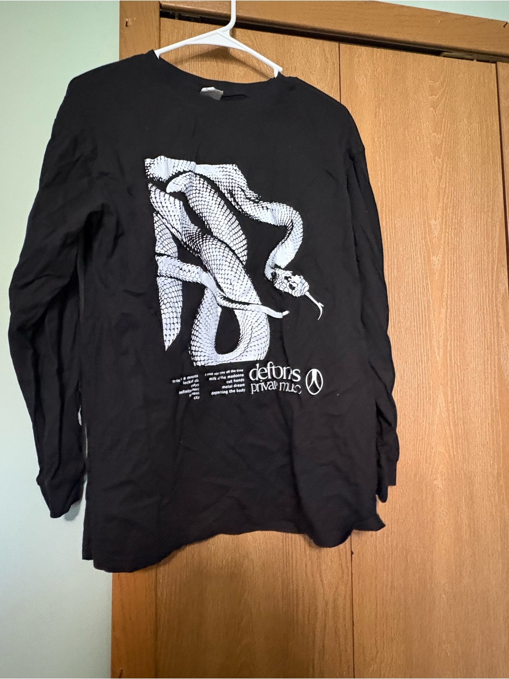 Deftones private music long sleeve